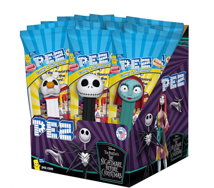 Диспенсер с конфетами Pez The Nightmare Before Christmas Jack Skellington&nbsp;16.4 г 9388 фото