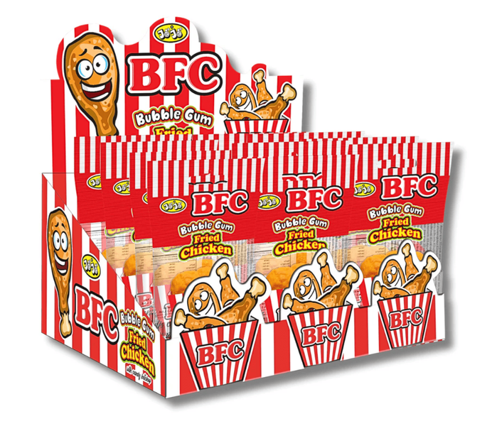 Жевательная резинка American Continental BFC Bubblegum Fried Chicken with Candy Ketchup 21г 11539 фото