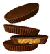 Шоколадная конфета Reese's Thins Dark Chocolate Peanut Butter Cups Candy 1шт 10517 фото 3