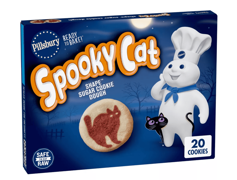 Тесто для печенья Pillsbury Spooky Cat Shape 257г 9438 фото