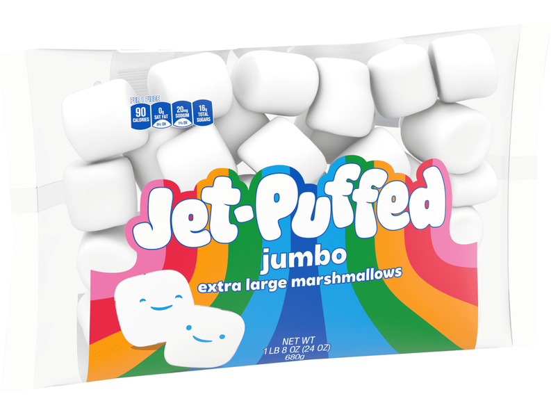 Маршмеллоу Kraft Jet-Puffed Jumbo Marshmallow 680г 9187 фото