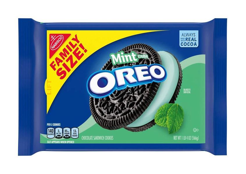 Печенье Oreo Mint Creme 566g 0078 фото