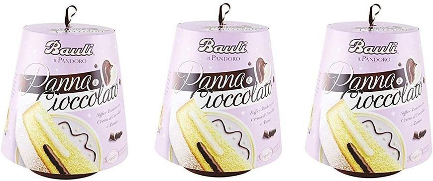 Итальянский пандоро Bauli Pandoro Panna Cioccolato со сливочно-шоколадной начинкой 750г 7753 фото