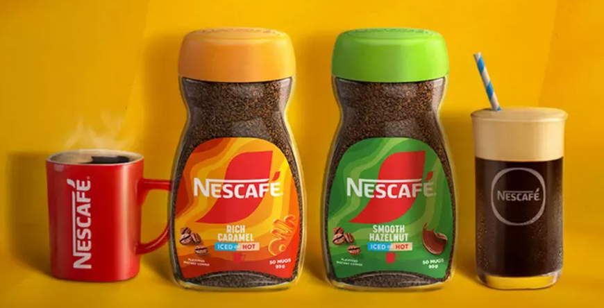Растворимый кофе Nescafe Smooth Hazelnut 95 г 7603 фото