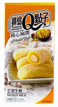 Моті-Роли з Манго Mochi Roll Mango Milk 150g 2597 фото