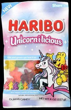 Желейные конфеты Haribo Unicorn-i-licious Gummi Candy 227г 7065 фото