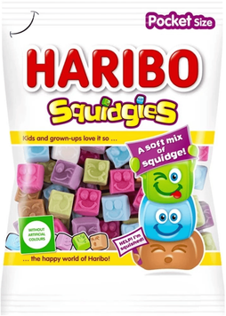 Жувальні цукерки Haribo Squidgies 80г 10468 фото