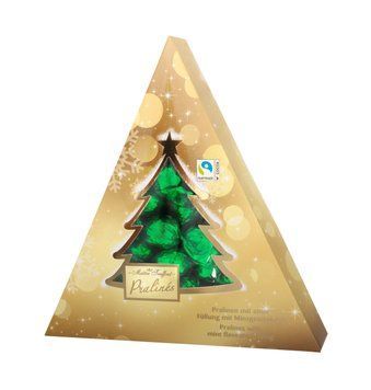 Шоколадні цукерки Christmas Tree Maitre Truffout Praliny148 g 4237 фото