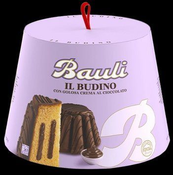 Панетоне Bauli il Budino con Golosa Crema al Cioccolato 750 г 7505 фото