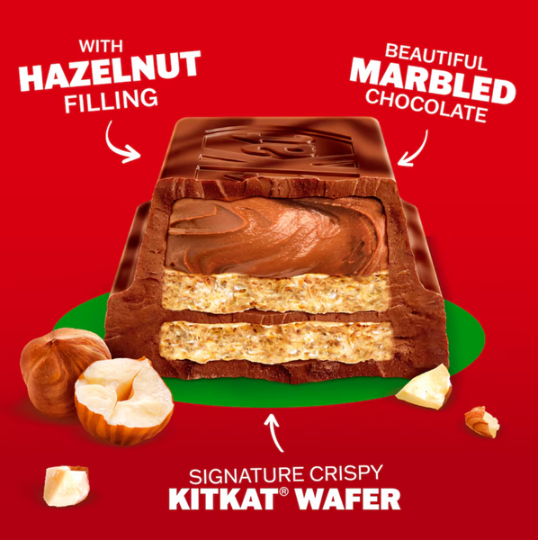 Шоколад KitKat Hazelnut Chocolate Sharing Bar 99г 8131 фото
