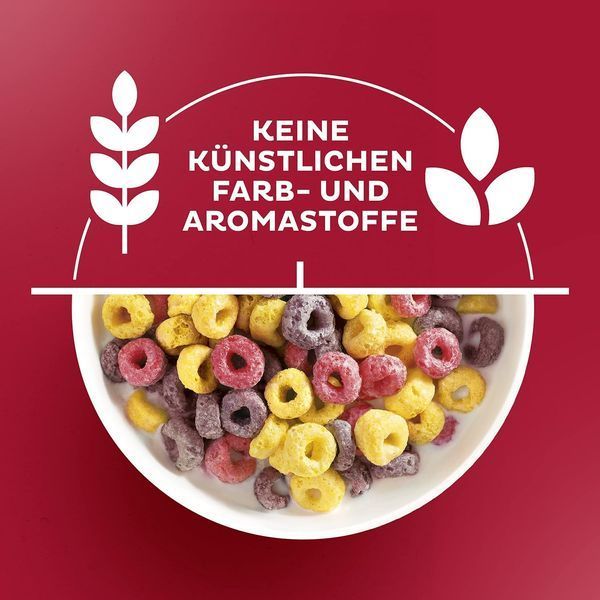 Сухий сніданок Kellogg's Froot Loops фруктові кільця 375 г 6265 фото
