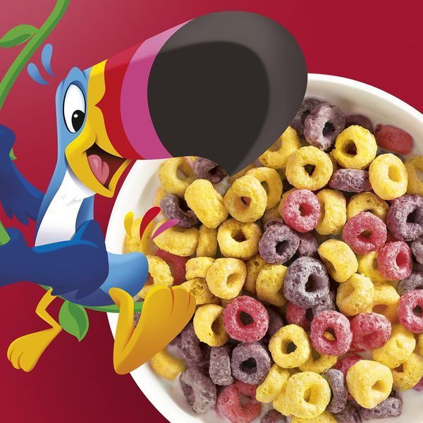 Сухий сніданок Kellogg's Froot Loops фруктові кільця 375 г 6265 фото