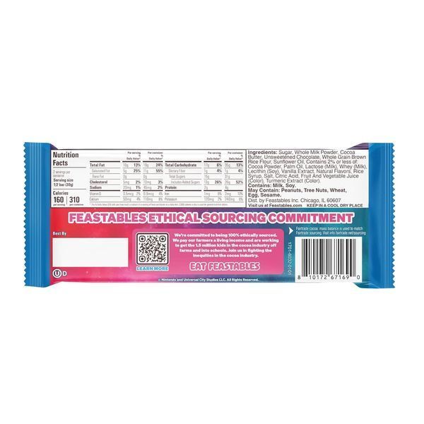 Шоколад MrBeast Feastables The Super Mario Galaxy Movie Cocoa Crunch 60г 11120 фото