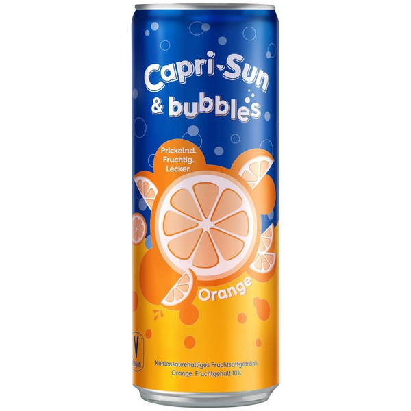 Газированный напиток Capri Sun & Bubbles Orange 330 ml 5013 фото