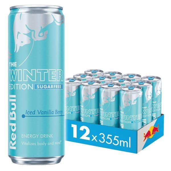 Энергетик Red Bull Winter Edition Sugarfree Vanilla Berry 250мл 7425 фото