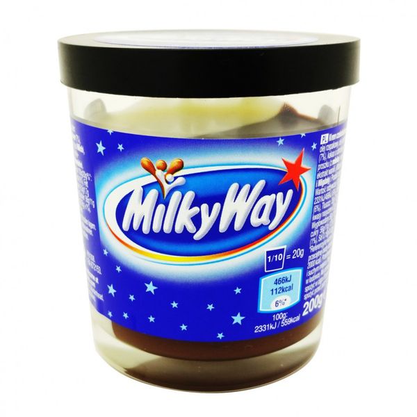 Шоколадна паста Milky Way 200g 0373 фото