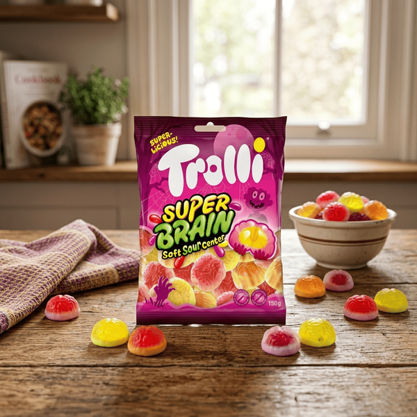 Жевательные конфеты Trolli Super Brain 150г 10920 фото