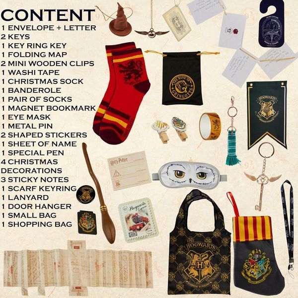 Адвент календар Harry Potter Trunk Advent Calendar 1шт 9825 фото