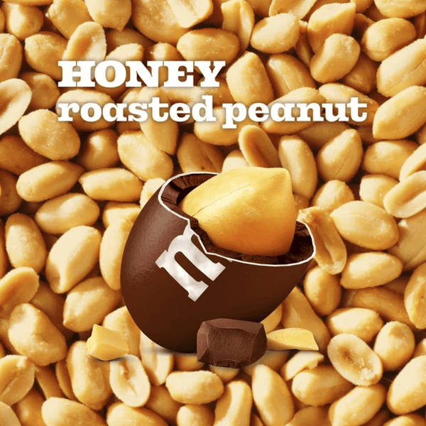 Драже M&M's Honey Roasted Peanut Chocolate Candy 255г 9926 фото