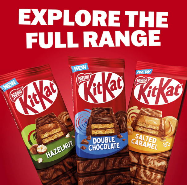 Шоколад KitKat Hazelnut Chocolate Sharing Bar 99г 8131 фото