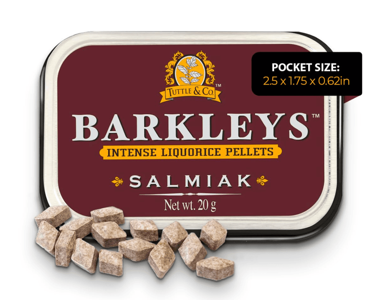 Драже Barkleys Intense Liquorice Pellets Salmiak 20г 11169 фото