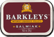 Драже Barkleys Intense Liquorice Pellets Salmiak 20г 11169 фото 1