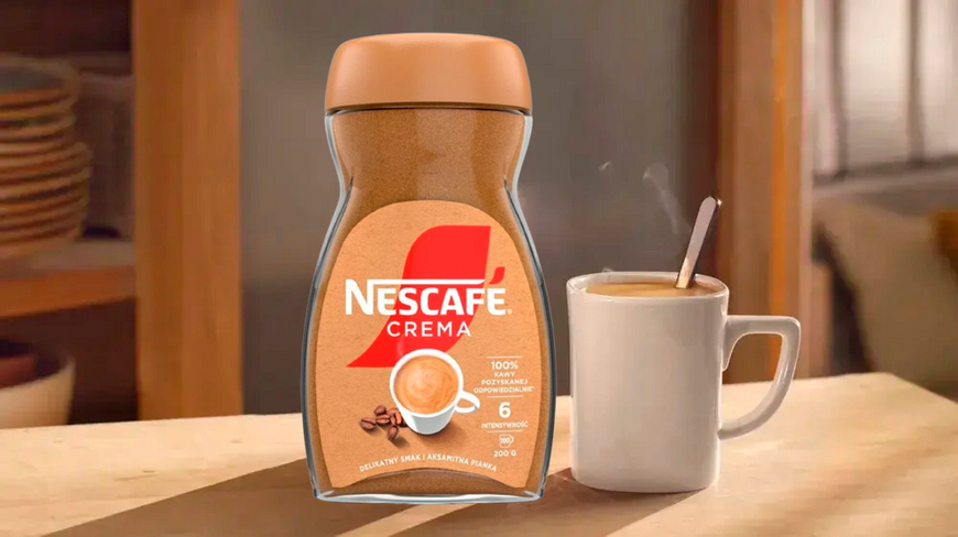 Растворимый кофе Nescafe Crema 200г 7604 фото