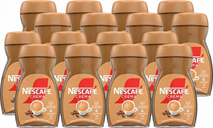 Растворимый кофе Nescafe Crema 200г 7604 фото