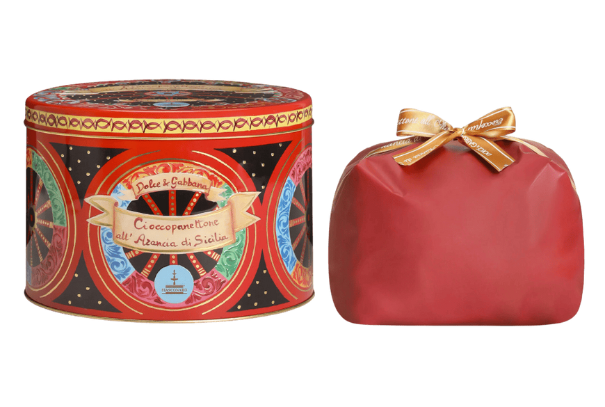 Шоколадний панеттоне Dolce Gabbana Chocolate Panettone with Sicilian Orange 1кг 9975 фото