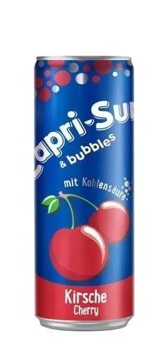 Газированный напиток Capri Sun & Bubbles Cherry 330 ml 5014 фото