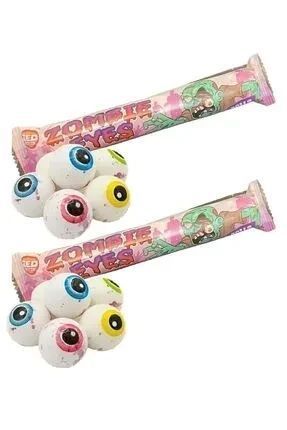 Жувальні гумки Zed Candy Zombie Eyes зі смаком полуниці 6 шт 42г 7453 фото