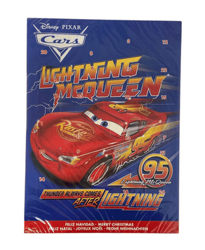 Адвент календар Disney Pixar Cars Lightning McQueen Advent Calendar Блискавка МакКвін 50г 9776 фото