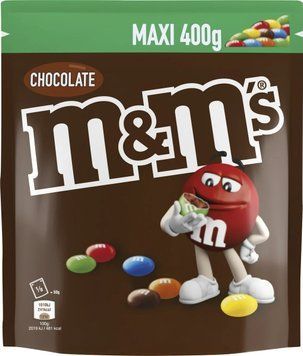 Драже M&M'S Chocolate Large Size 400g 5076 фото