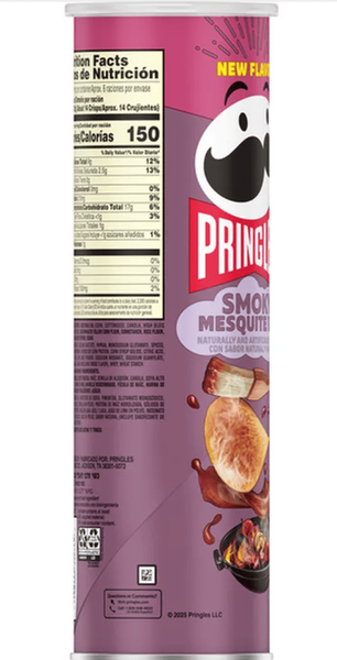 Чипсы Pringles Smoky Mesquite BBQ 155г 9876 фото