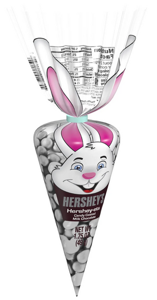 Цукерки Hershey's Hershey-Ets Candy Coated Milk Chocolate Easter Candy 50г 8474 фото