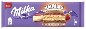 Шоколад Milka Strawberry Cheescake Клубничный чизкейк 300г 6148 фото