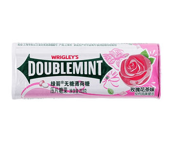 Конфеты Wrigley's Doublemint Sugar-Free Mints Series Rose Tea Flavor 23.8г 10971 фото
