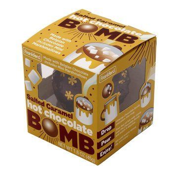 Шоколадна Бомба Salted Caramel Hot Chocolate BOMB 45g 4014 фото