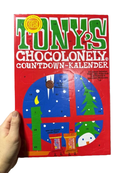 Адвент-календарь Tony's Chocolonely Smaller Countdown Advent Calendar 216 г 7705 фото