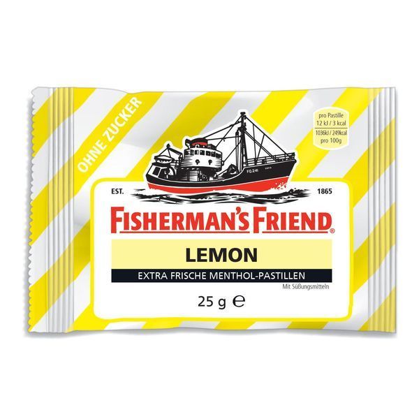 Набір льодяників Fisherman's Friend Lemon без цукру 3x25g 2898 фото