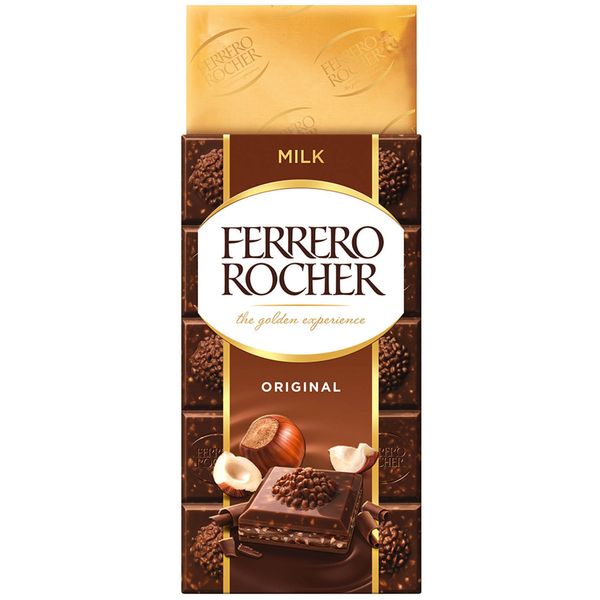 Шоколадка Ferrero Rocher Haselnuss Original 90g 2150 фото