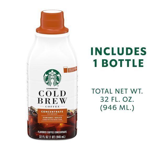 Концентрат холодного кофе Starbucks Cold Brew Coffee Concentrate Caramel Dolce 946 мл 7952 фото