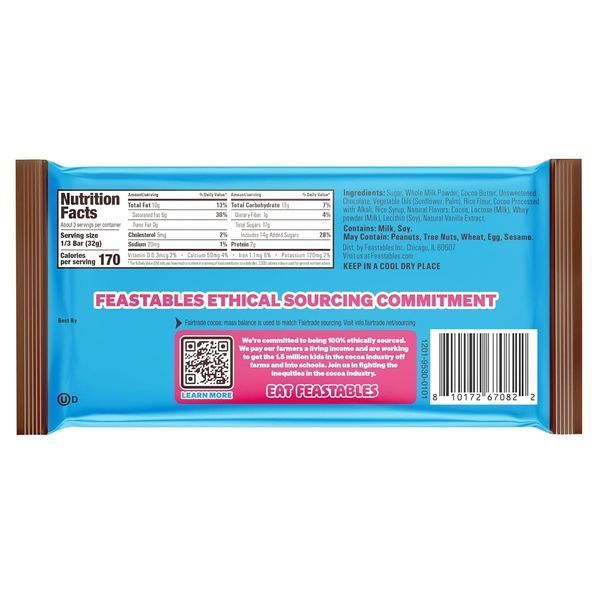 Шоколад&nbsp;Feastables MrBeast Hot Cocoa Crunch Bar 95г 10075 фото
