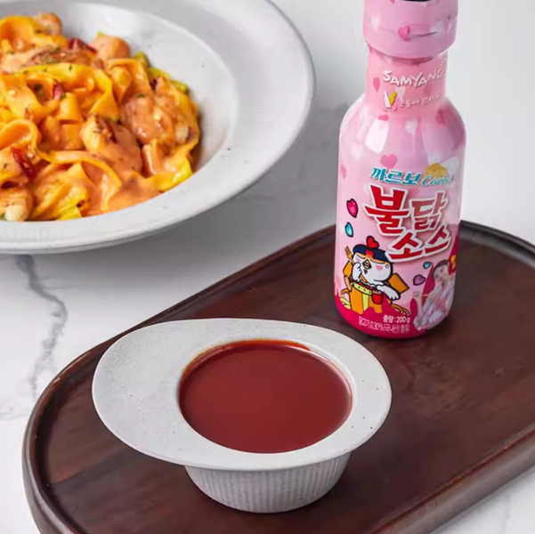 Гострий соус Бульдак Samyang Carbonara з куркою 200г 8839 фото