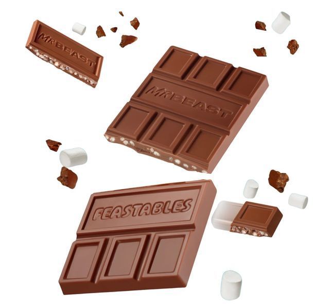 Шоколад&nbsp;Feastables MrBeast Hot Cocoa Crunch Bar 95г 10075 фото