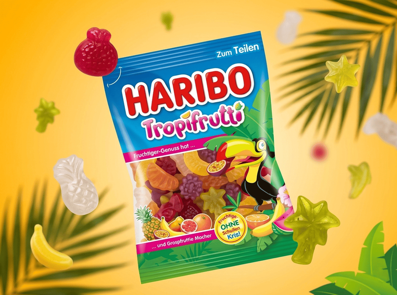 Желейные конфеты Haribo Tropifrutti 175г 11170 фото