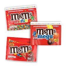 Драже M&M'S Mega Peanut Butter, 240 г 6416 фото