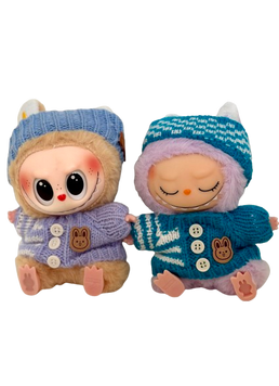 М'яка іграшка Лабубу в одязі Pop Mart The Monsters Have a Seat Labubu, 1шт 8790 фото