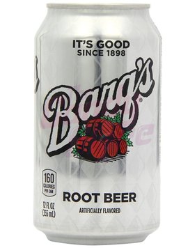 Газировка Barq's Root Beer 355 ml (Помятая баночка) 5254 фото