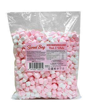 Зефір маршмелоу Sweeto Mini Pink & White Marshmallows 500g 4919 фото